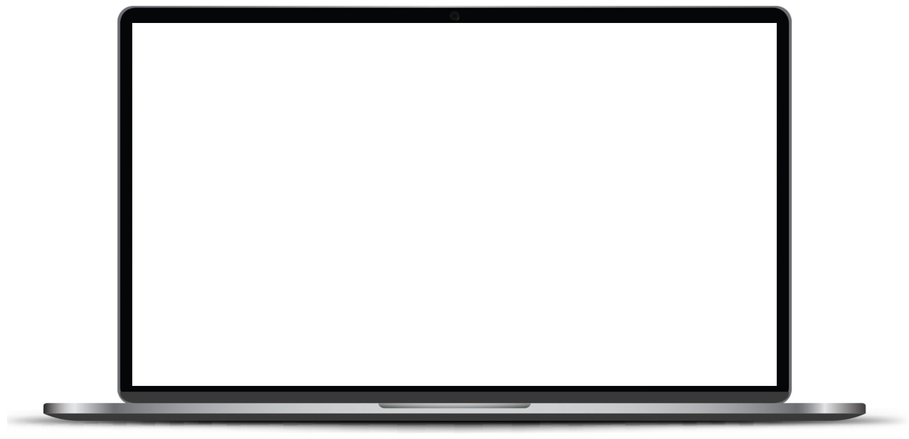 Notebook with screen